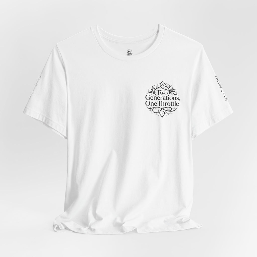 Two Generations One Hustle T‑Shirt — Motivational Family Hustle Tee