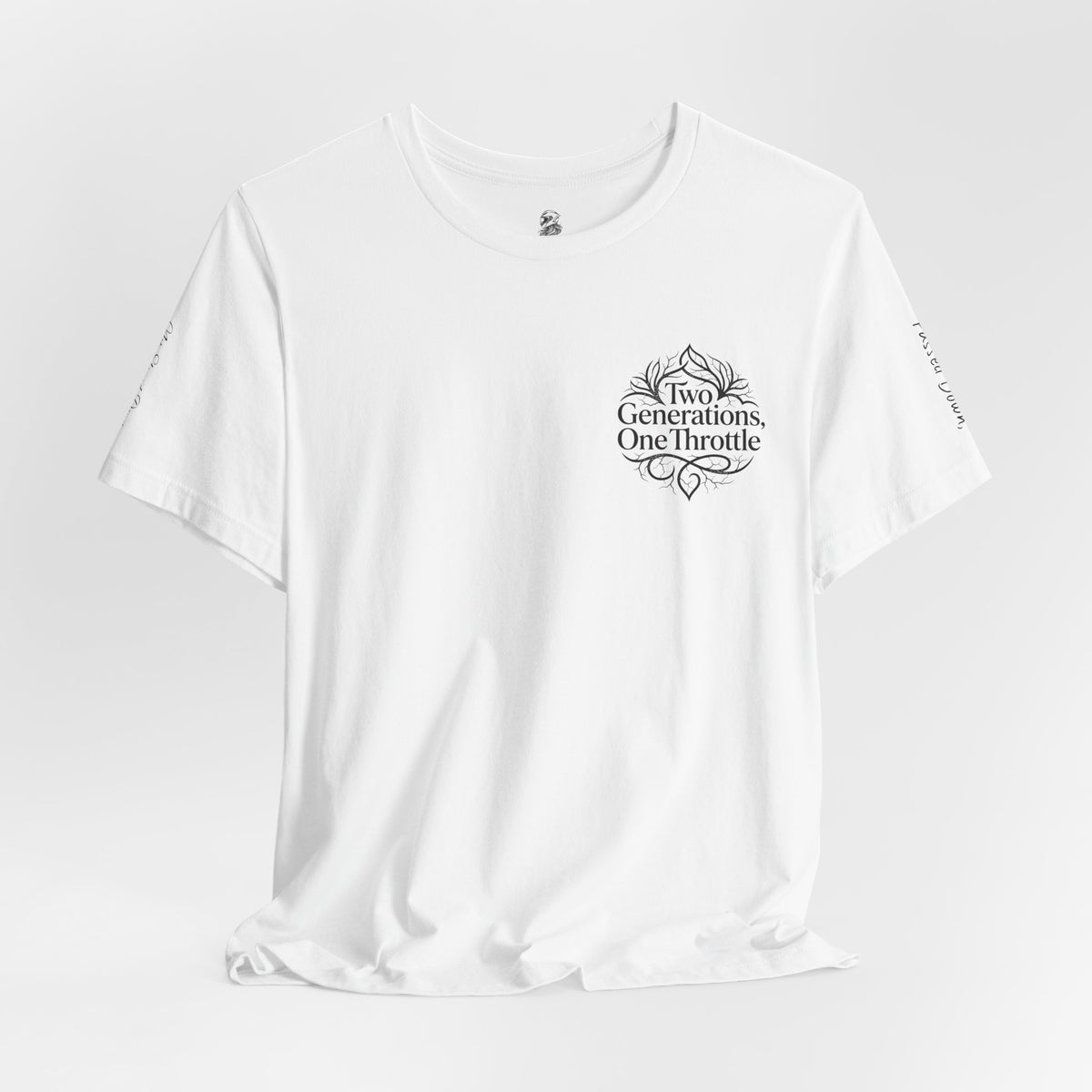 Two Generations One Hustle T‑Shirt — Motivational Family Hustle Tee
