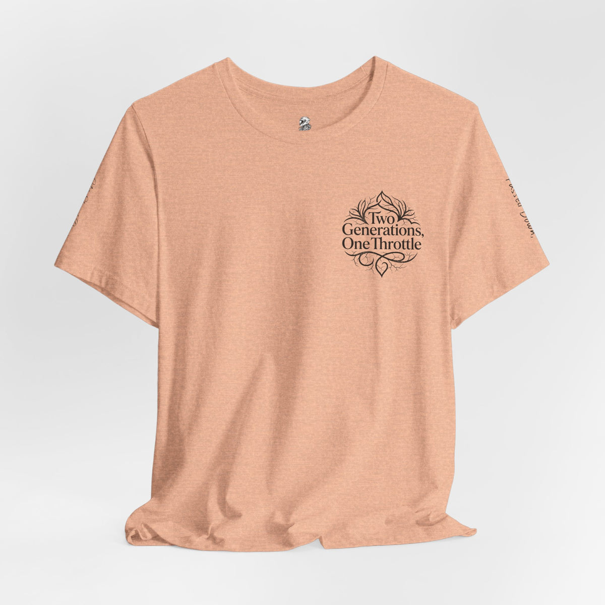 Two Generations One Hustle T‑Shirt — Motivational Family Hustle Tee
