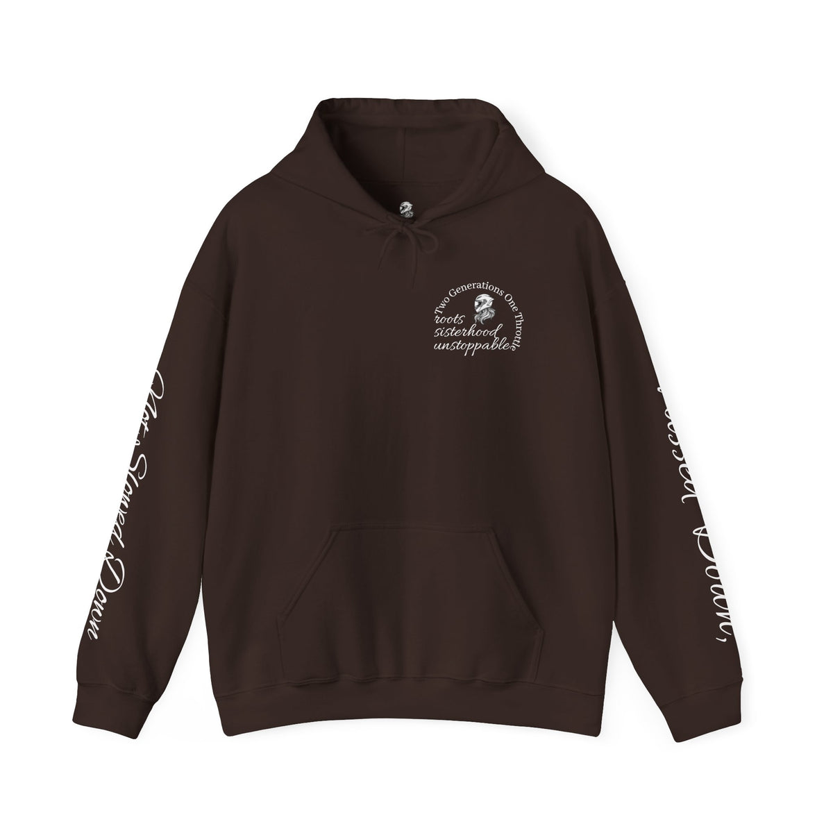 Copy of Two Generations One Throttle Hoodie | Motorcycle Mom Daughter Gift | Women Who Ride Sweatshirt | Biker Sisterhood Apparel | Passed Down Not Slowed Down