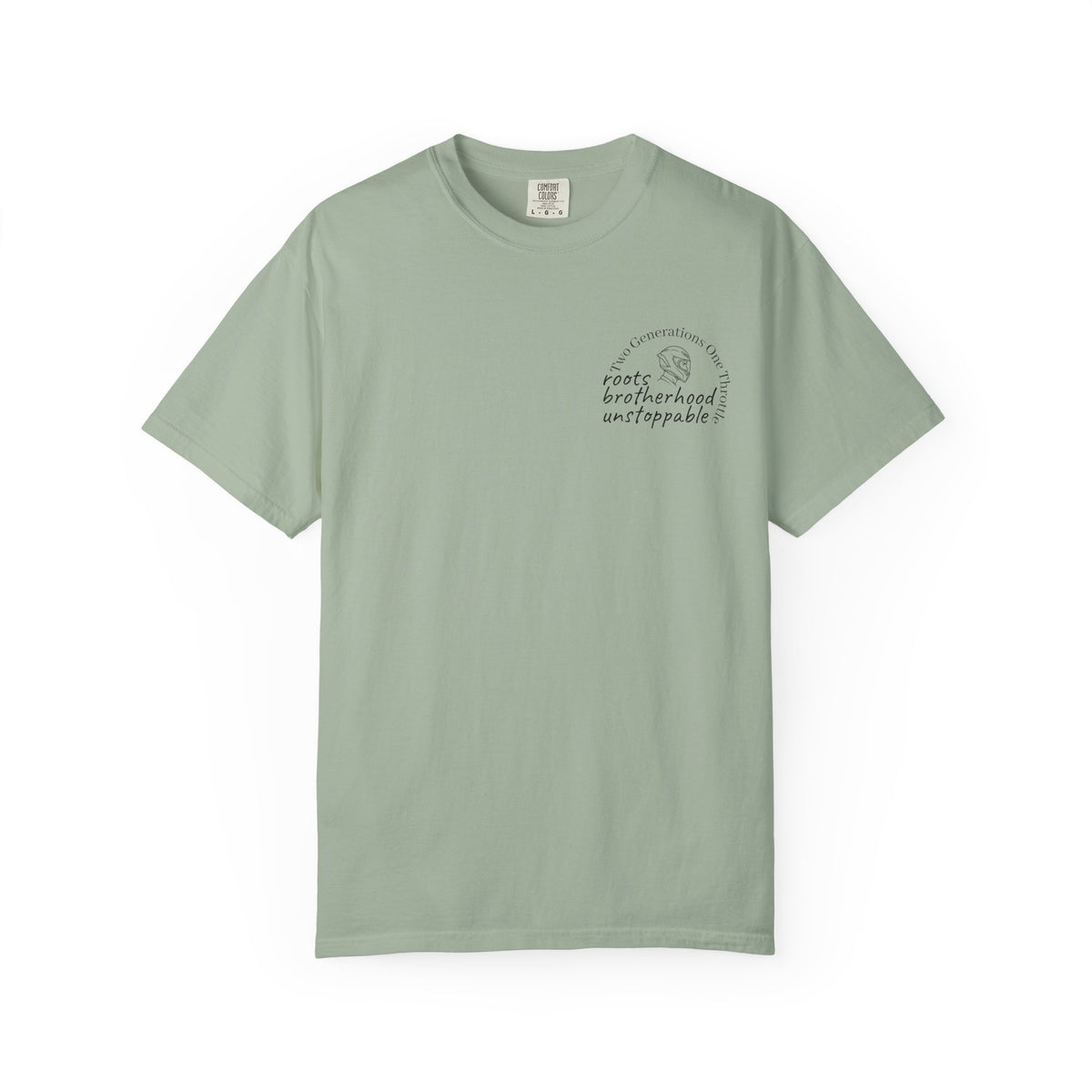 Momentum T-Shirt | Motorcycle Brotherhood Tee | Passed Down Never Slowed Down | Biker Dad Son Gift | Men's Moto Graphic Shirt