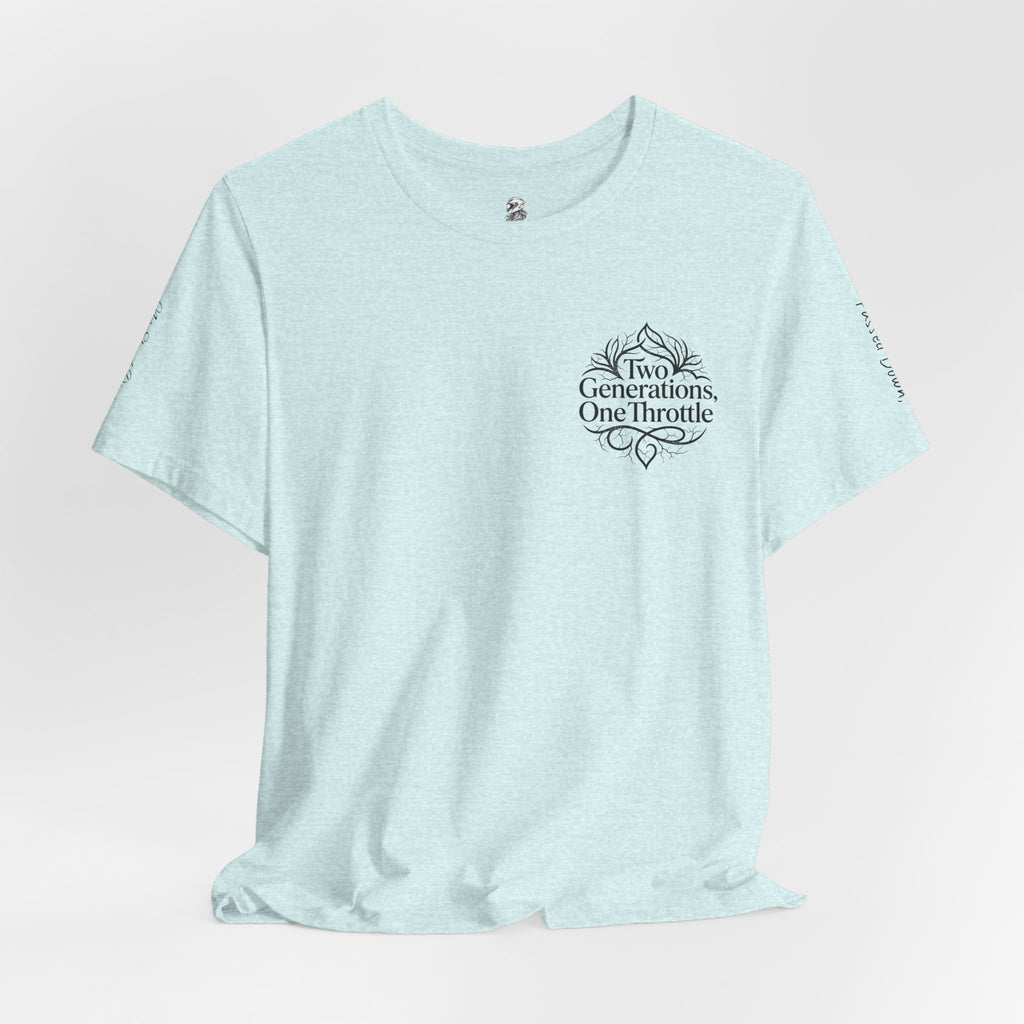 Two Generations One Hustle T‑Shirt — Motivational Family Hustle Tee