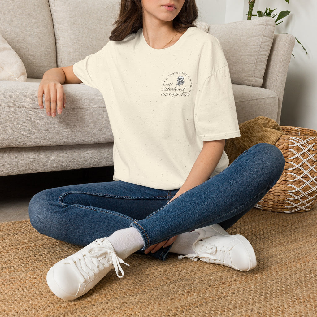 Two Generations One Throttle T-Shirt | Motorcycle Mom Daughter Gift | Women Who Ride Tee | Biker Sisterhood Graphic Shirt | Passed Down Not Slowed Down