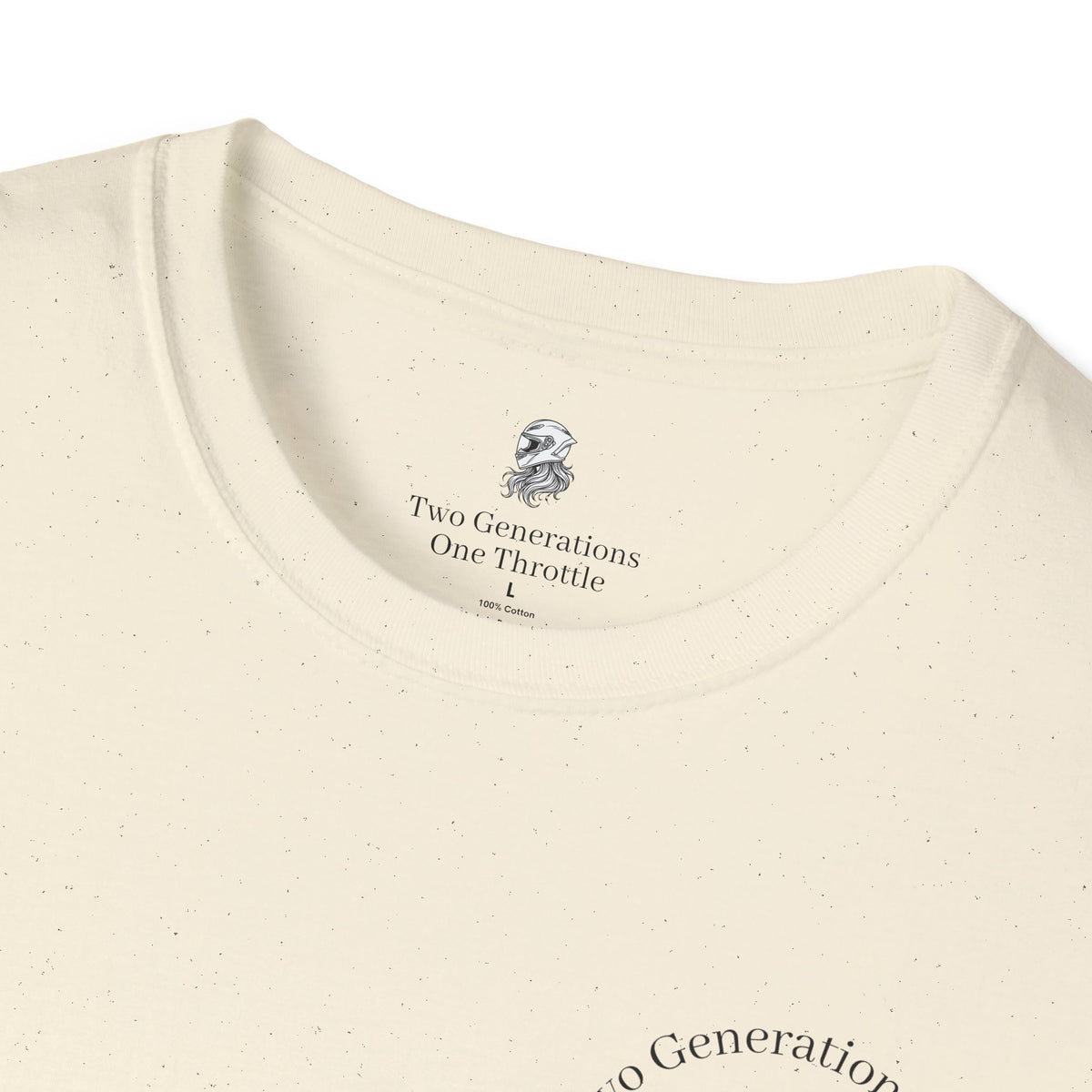 Two Generations One Throttle T-Shirt | Motorcycle Mom Daughter Gift | Women Who Ride Tee | Biker Sisterhood Graphic Shirt | Passed Down Not Slowed Down