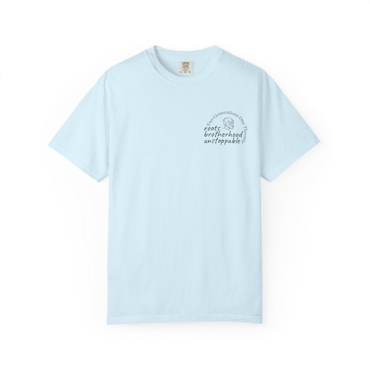 Momentum T-Shirt | Motorcycle Brotherhood Tee | Passed Down Never Slowed Down | Biker Dad Son Gift | Men's Moto Graphic Shirt