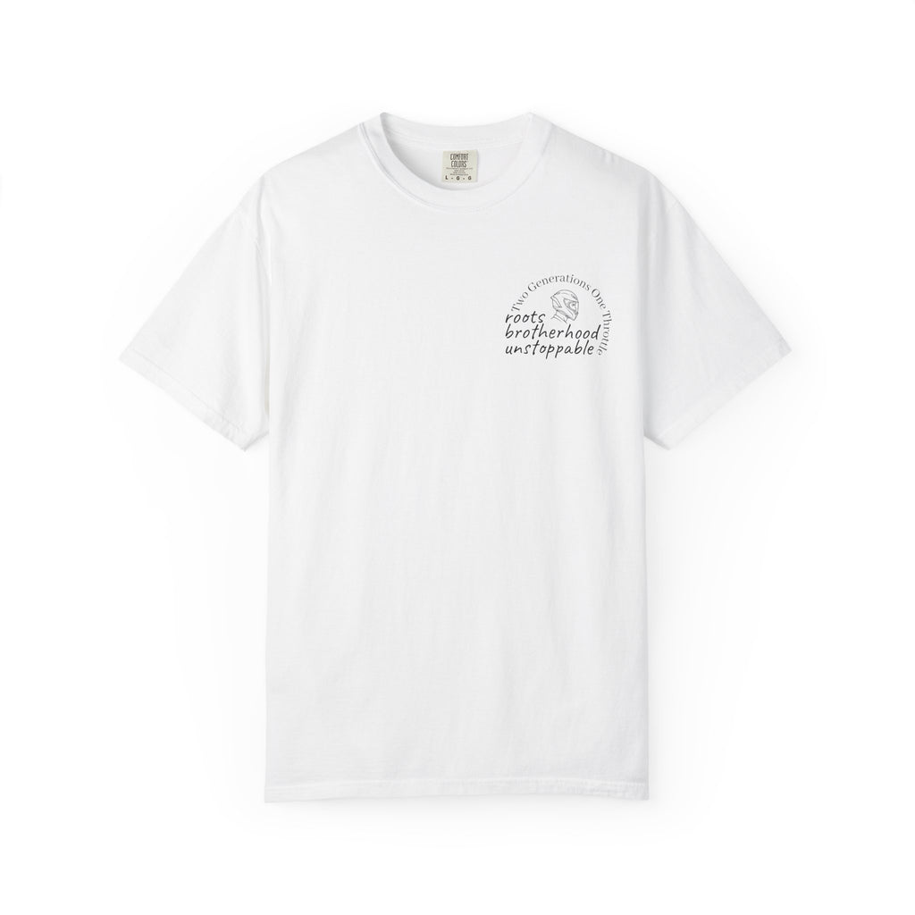 Momentum T-Shirt | Motorcycle Brotherhood Tee | Passed Down Never Slowed Down | Biker Dad Son Gift | Men's Moto Graphic Shirt