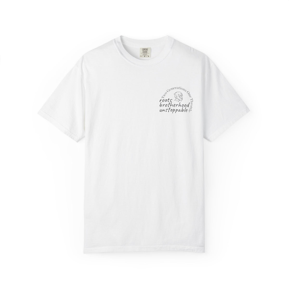 Momentum T-Shirt | Motorcycle Brotherhood Tee | Passed Down Never Slowed Down | Biker Dad Son Gift | Men's Moto Graphic Shirt