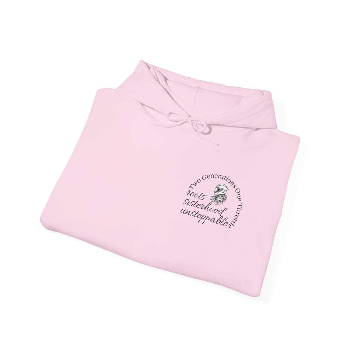 Two Generations One Throttle Hoodie | Motorcycle Mom Daughter Gift | Women Who Ride Sweatshirt | Biker Sisterhood Apparel | Passed Down Not Slowed Down