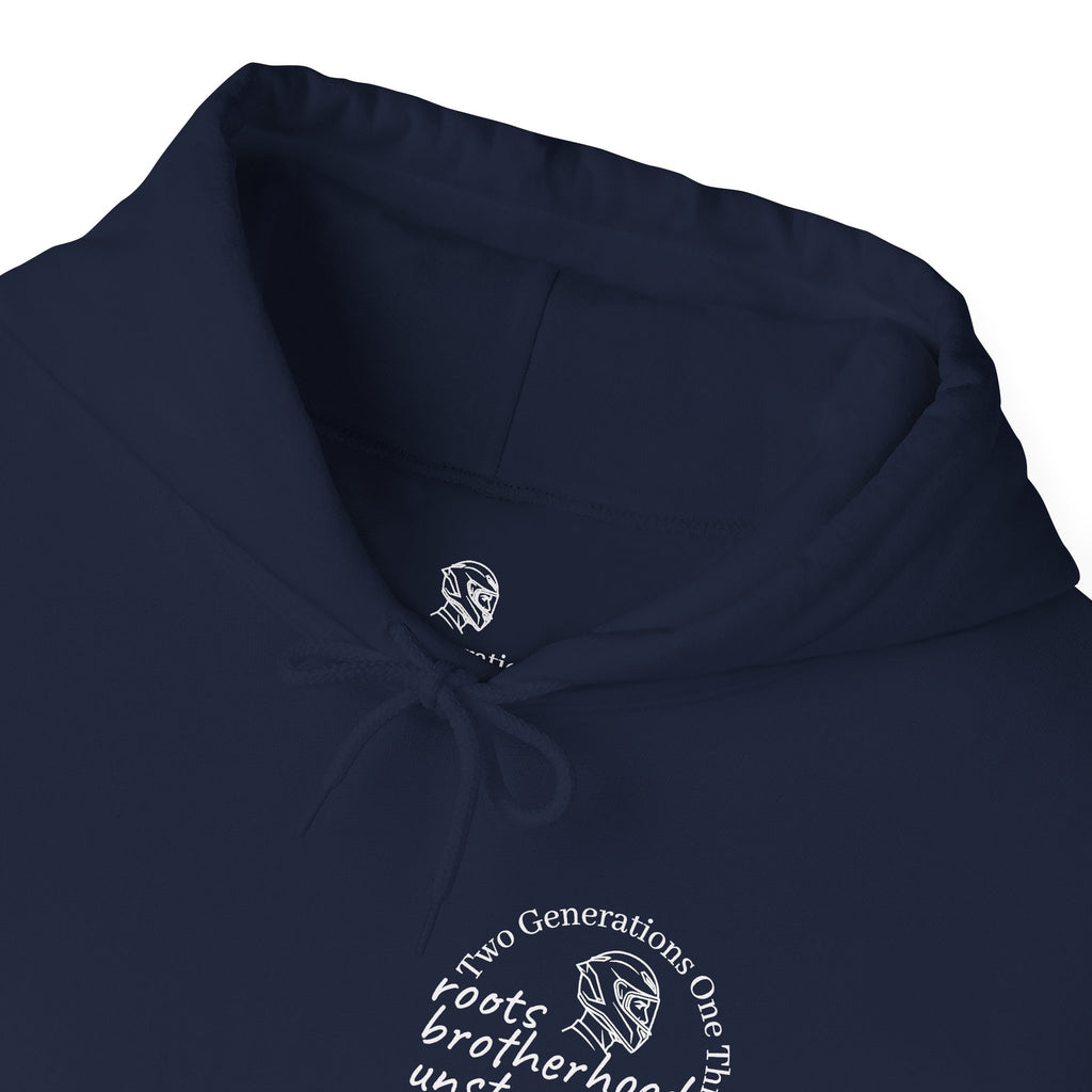 Momentum Hoodie | Motorcycle Brotherhood Sweatshirt | Passed Down Never Slowed Down | Biker Dad Son Gift | Men's Moto Streetwear Hoodie