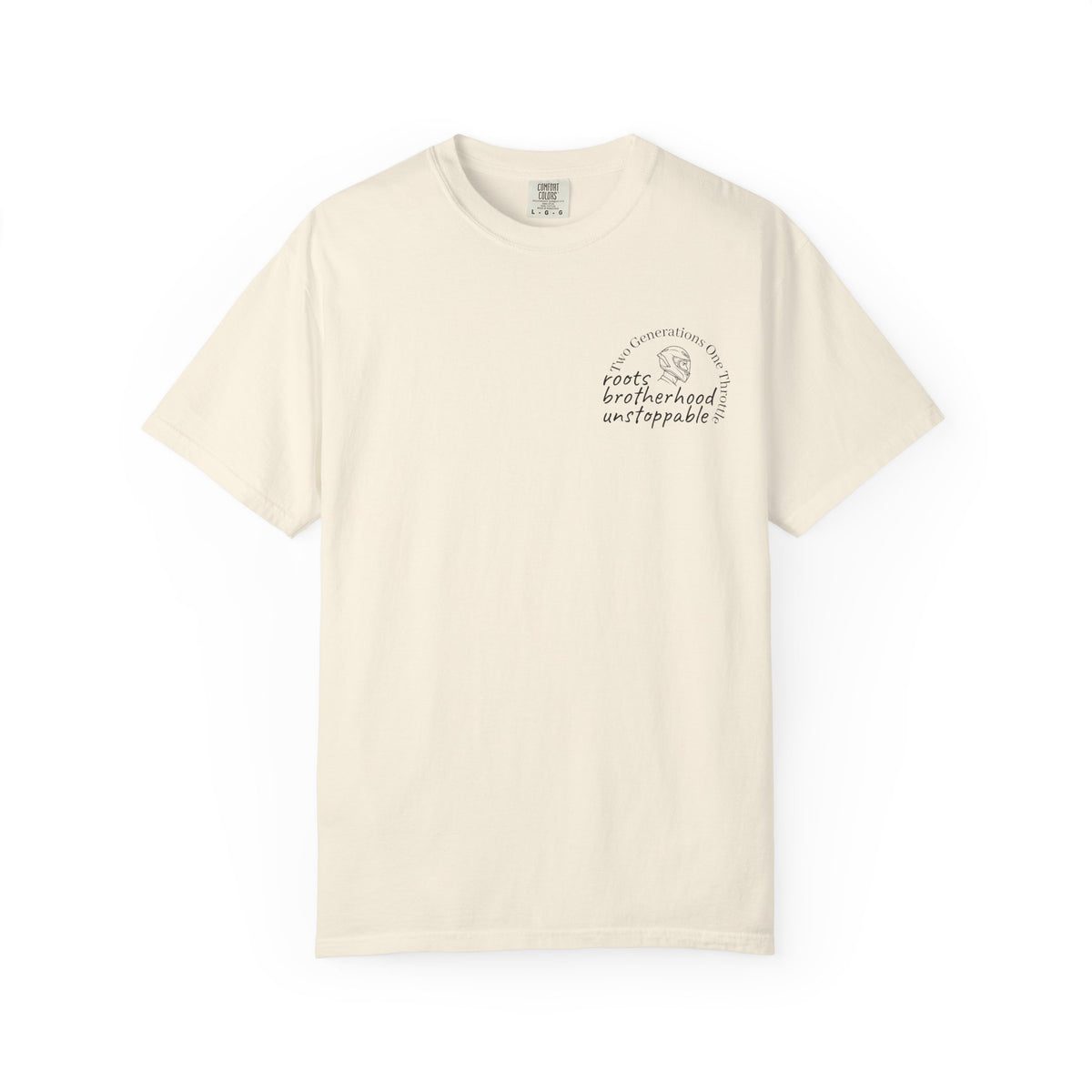 Momentum T-Shirt | Motorcycle Brotherhood Tee | Passed Down Never Slowed Down | Biker Dad Son Gift | Men's Moto Graphic Shirt