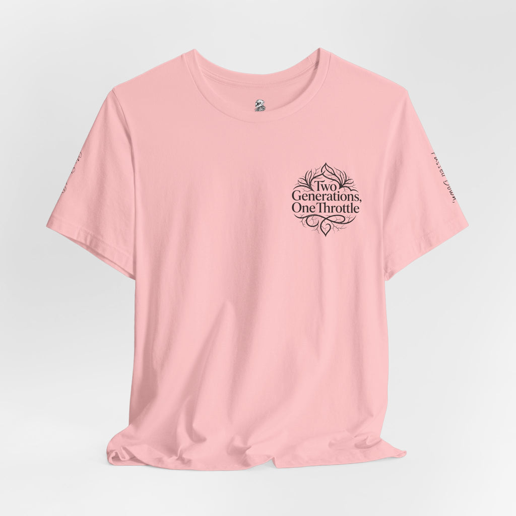 Two Generations One Hustle T‑Shirt — Motivational Family Hustle Tee