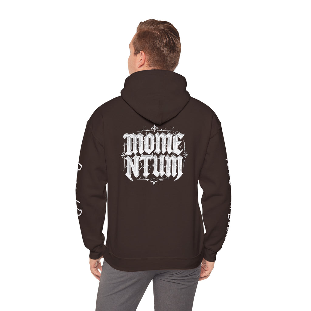 Momentum Hoodie | Motorcycle Brotherhood Sweatshirt | Passed Down Never Slowed Down | Biker Dad Son Gift | Men's Moto Streetwear Hoodie
