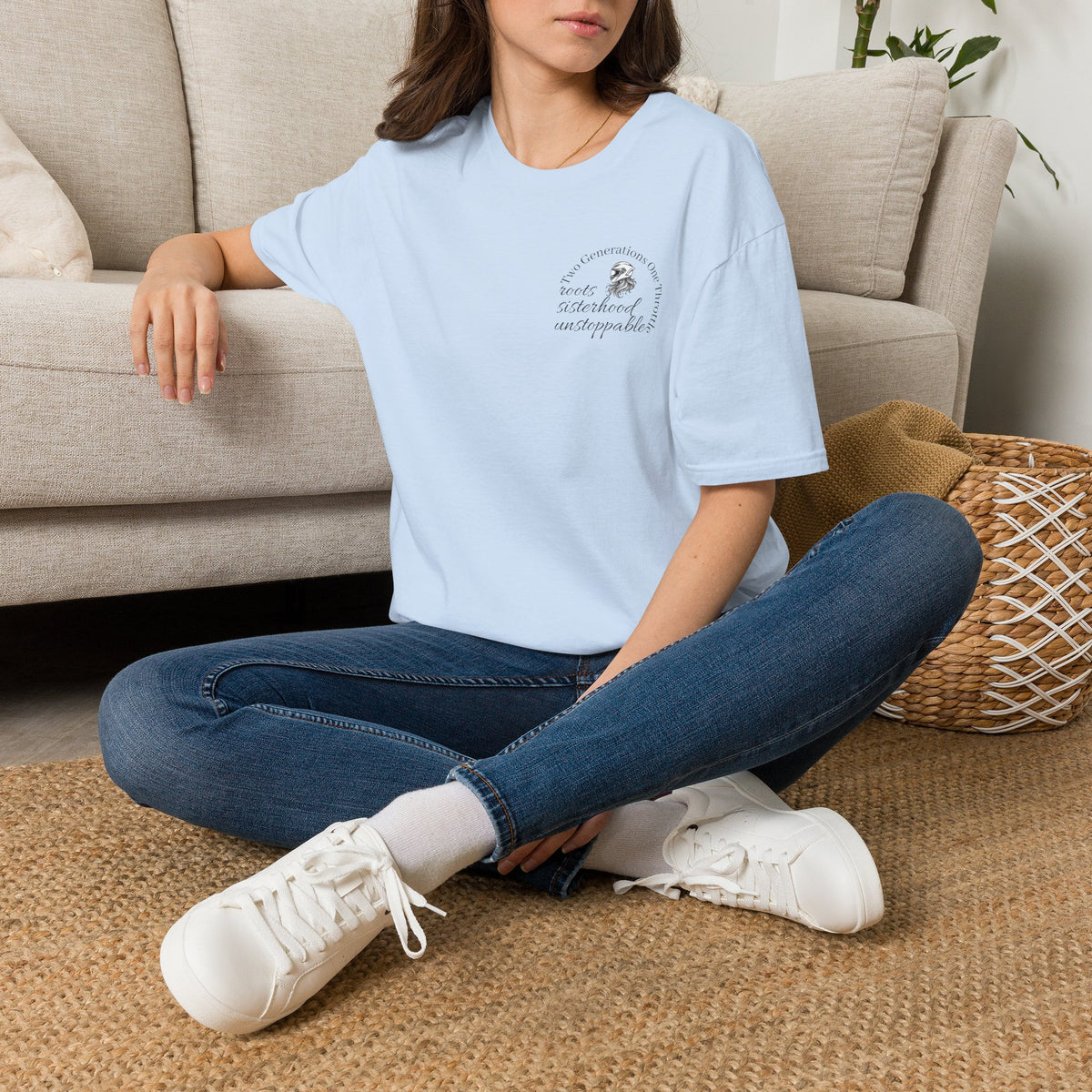 Two Generations One Throttle T-Shirt | Motorcycle Mom Daughter Gift | Women Who Ride Tee | Biker Sisterhood Graphic Shirt | Passed Down Not Slowed Down