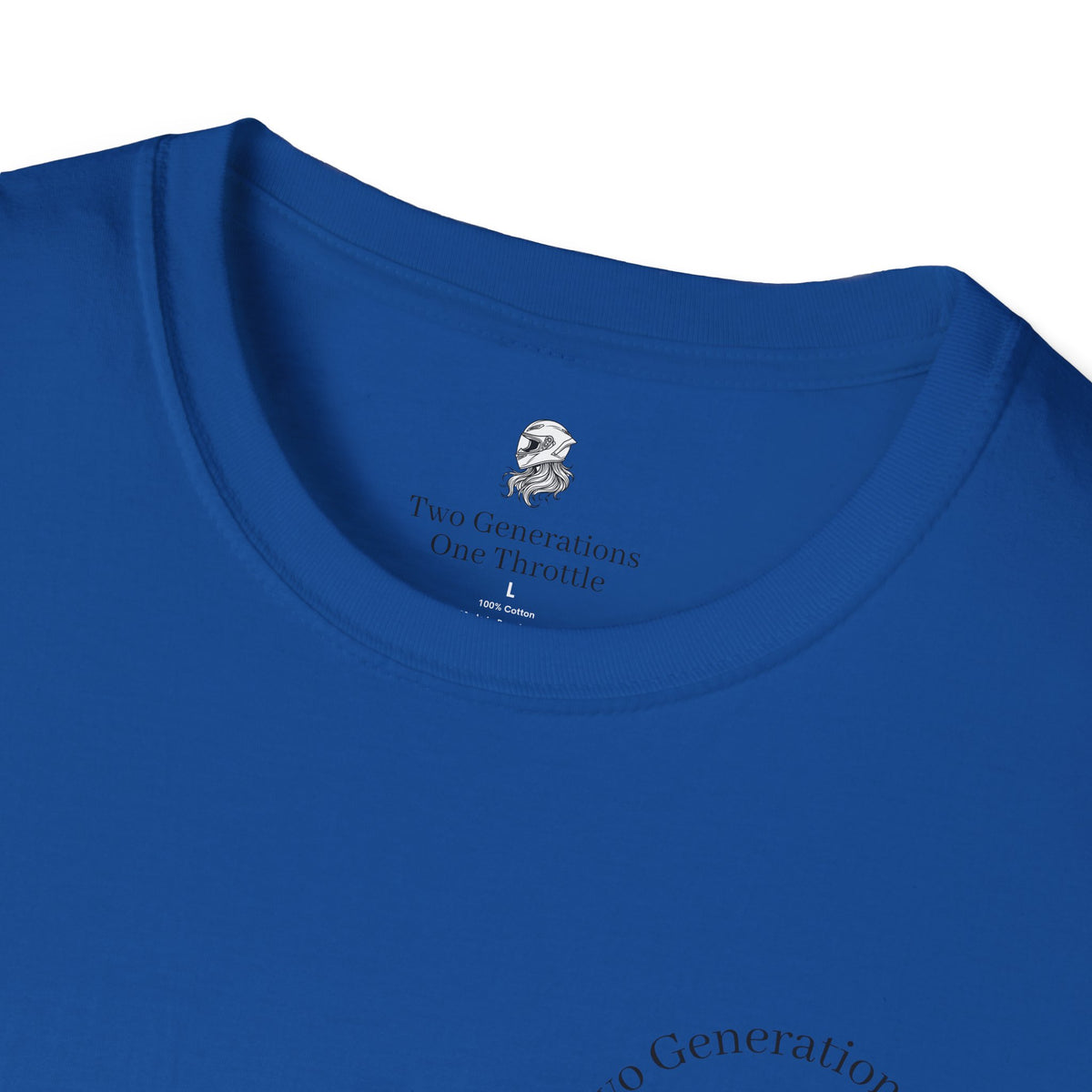 Two Generations One Throttle T-Shirt | Motorcycle Mom Daughter Gift | Women Who Ride Tee | Biker Sisterhood Graphic Shirt | Passed Down Not Slowed Down