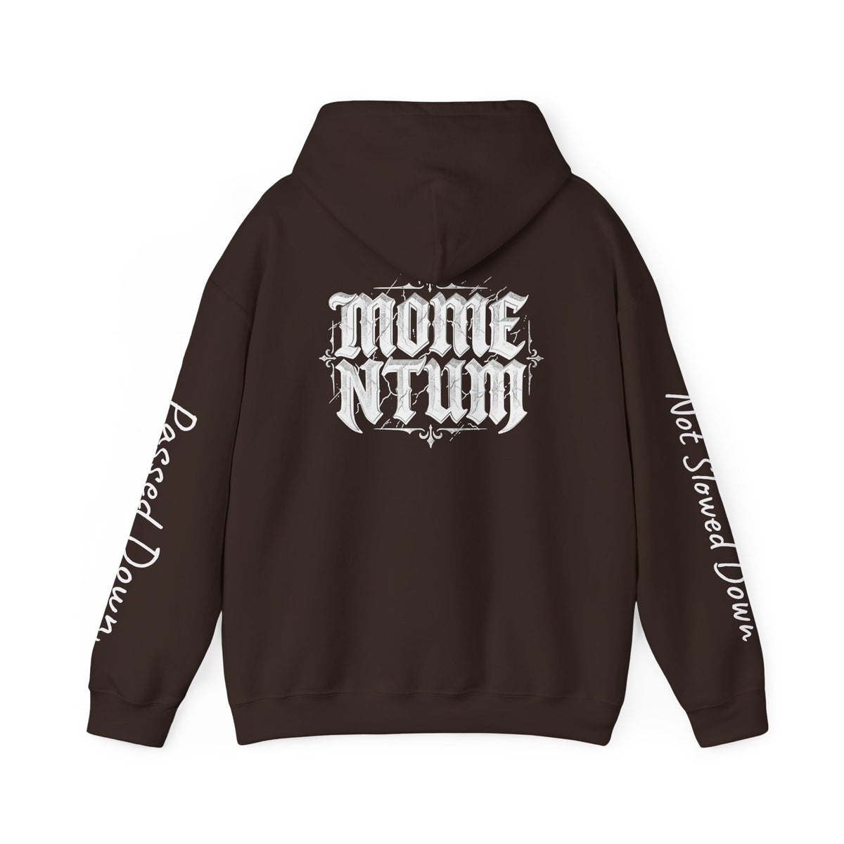 Momentum Hoodie | Motorcycle Brotherhood Sweatshirt | Passed Down Never Slowed Down | Biker Dad Son Gift | Men's Moto Streetwear Hoodie