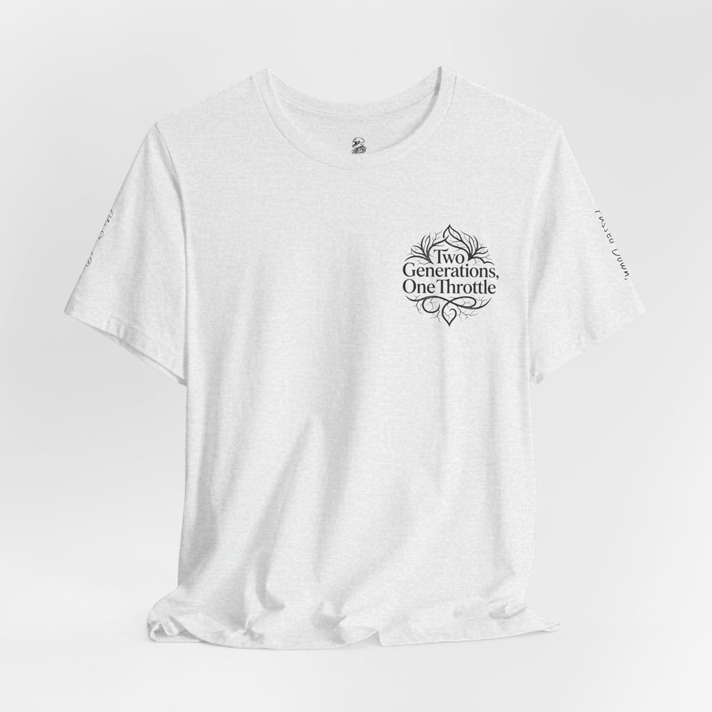Two Generations One Hustle T‑Shirt — Motivational Family Hustle Tee