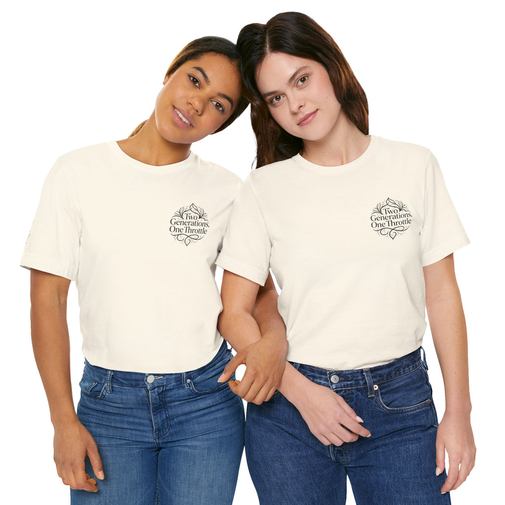 Two Generations One Hustle T‑Shirt — Motivational Family Hustle Tee