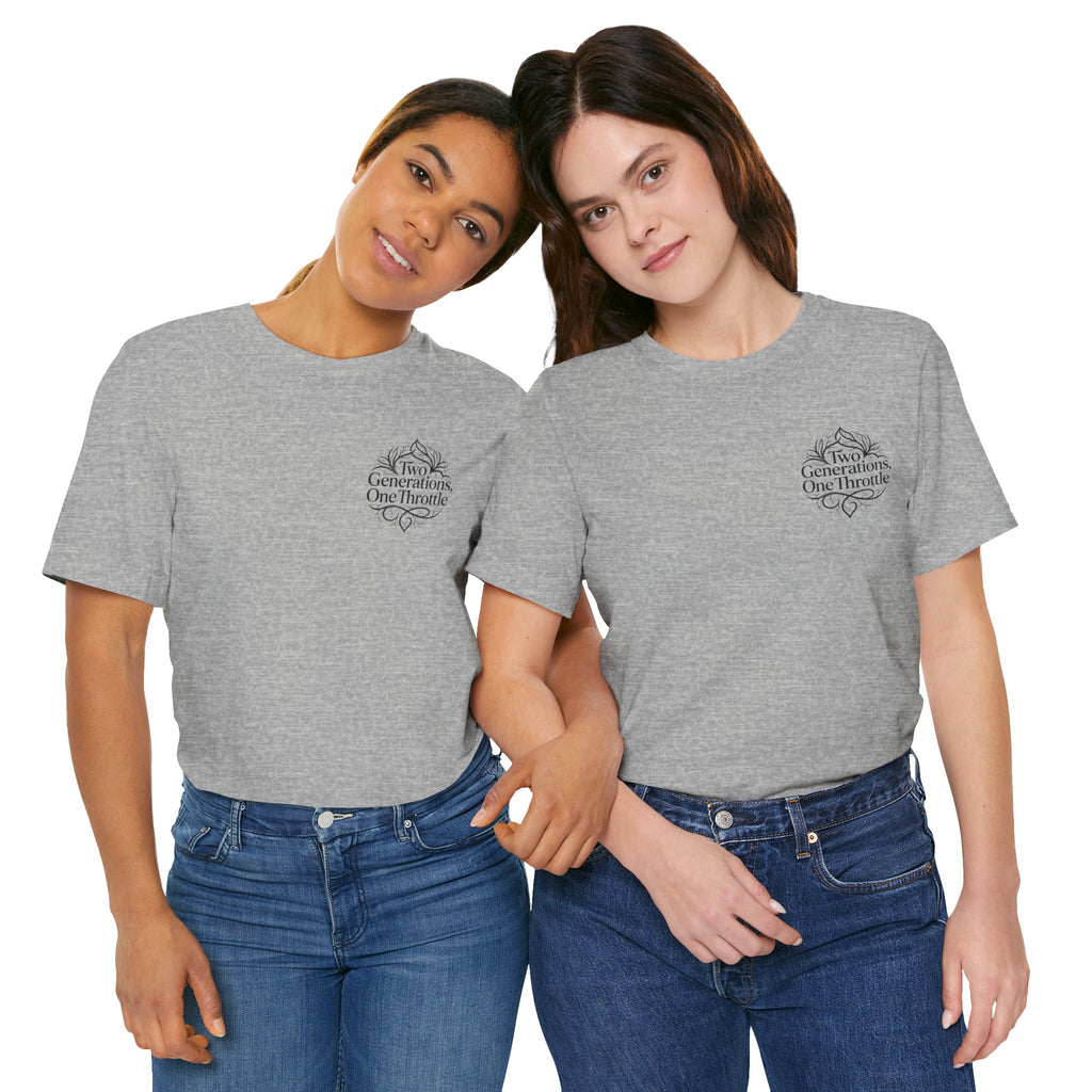 Two Generations One Hustle T‑Shirt — Motivational Family Hustle Tee