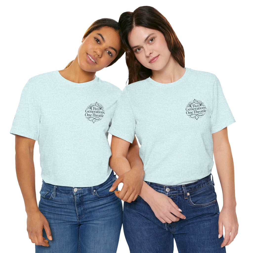 Two Generations One Hustle T‑Shirt — Motivational Family Hustle Tee