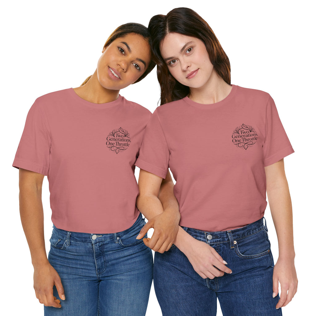 Two Generations One Hustle T‑Shirt — Motivational Family Hustle Tee
