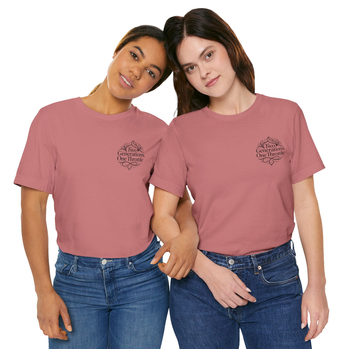 Two Generations One Hustle T‑Shirt — Motivational Family Hustle Tee