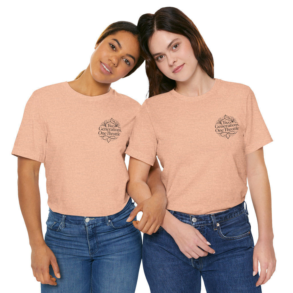 Two Generations One Hustle T‑Shirt — Motivational Family Hustle Tee