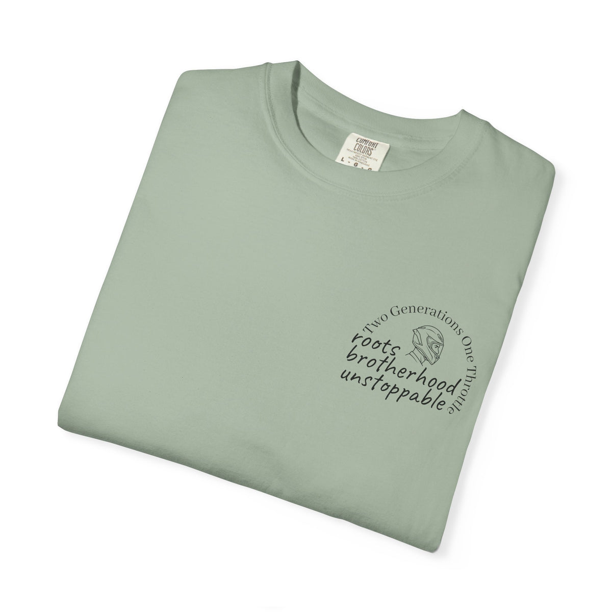 Momentum T-Shirt | Motorcycle Brotherhood Tee | Passed Down Never Slowed Down | Biker Dad Son Gift | Men's Moto Graphic Shirt