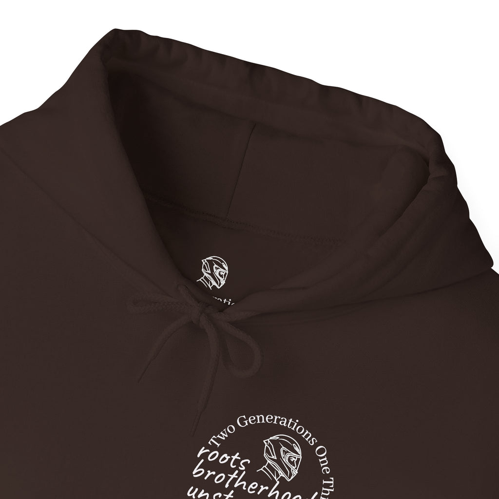 Momentum Hoodie | Motorcycle Brotherhood Sweatshirt | Passed Down Never Slowed Down | Biker Dad Son Gift | Men's Moto Streetwear Hoodie