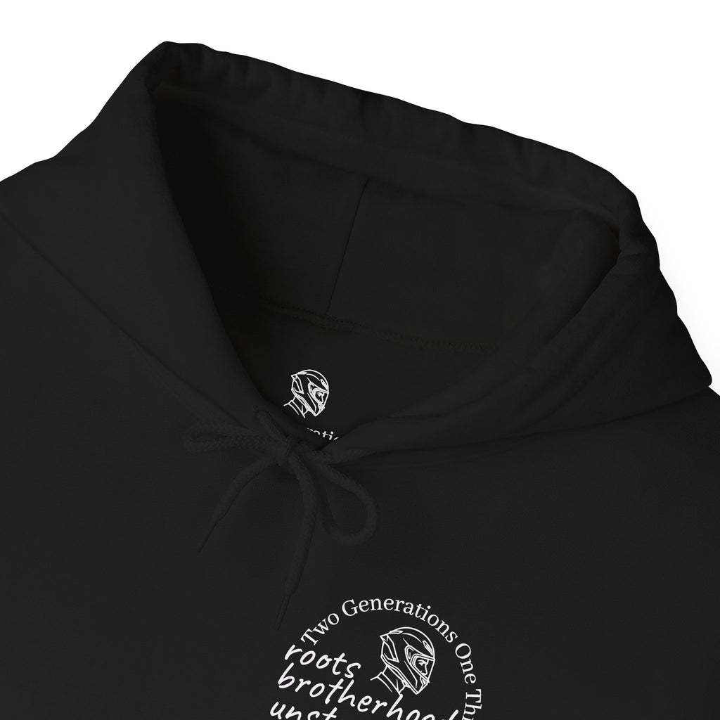 Momentum Hoodie | Motorcycle Brotherhood Sweatshirt | Passed Down Never Slowed Down | Biker Dad Son Gift | Men's Moto Streetwear Hoodie