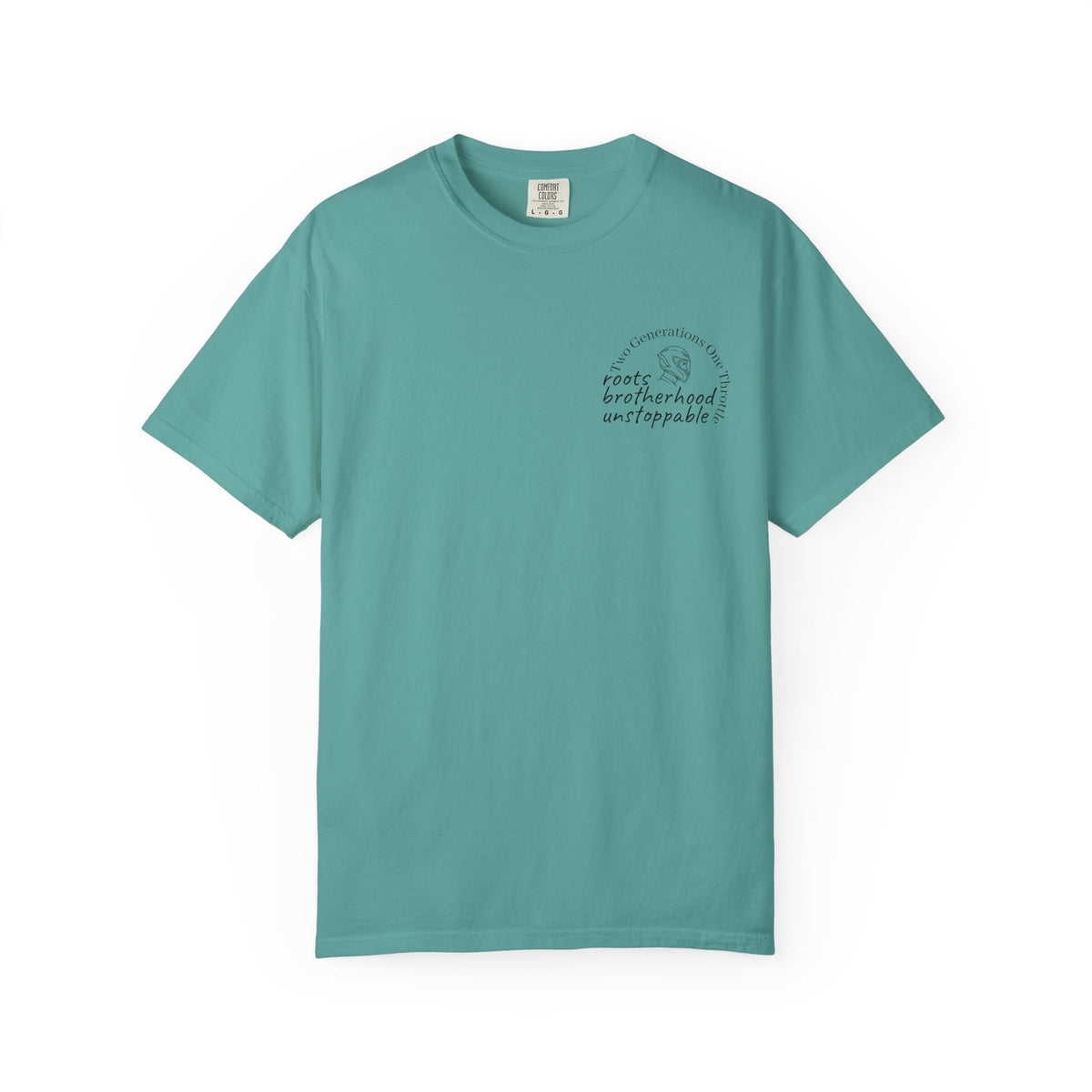 Momentum T-Shirt | Motorcycle Brotherhood Tee | Passed Down Never Slowed Down | Biker Dad Son Gift | Men's Moto Graphic Shirt