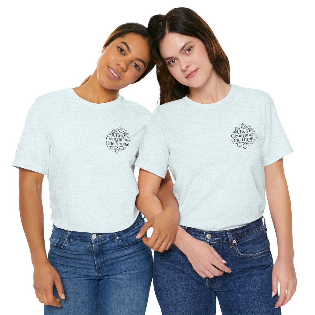Two Generations One Hustle T‑Shirt — Motivational Family Hustle Tee