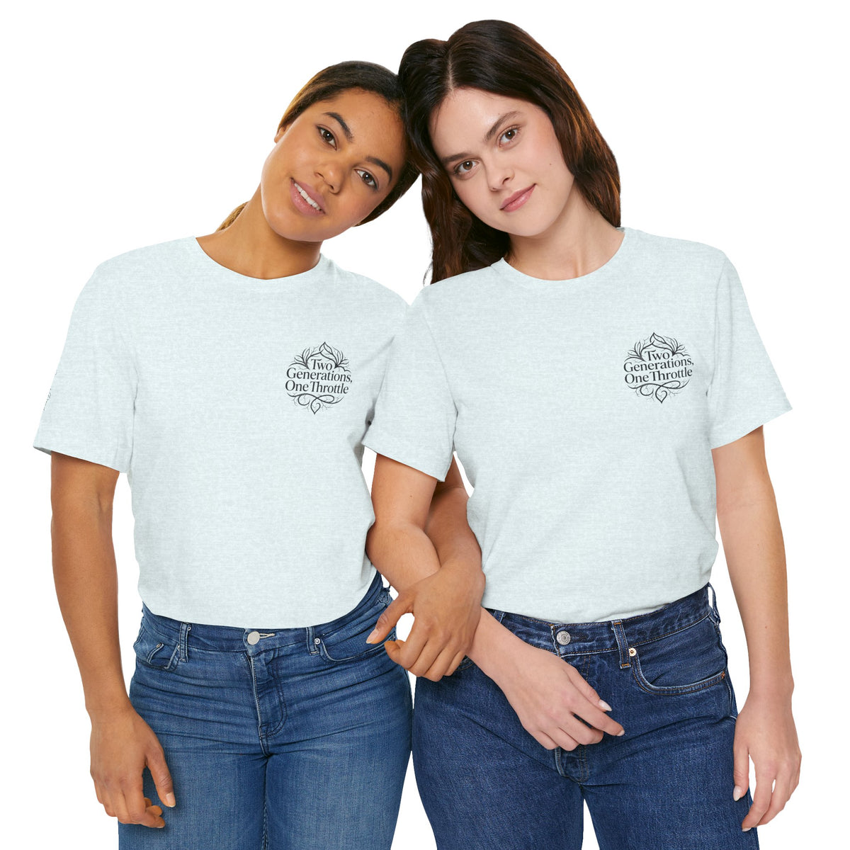 Two Generations One Hustle T‑Shirt — Motivational Family Hustle Tee