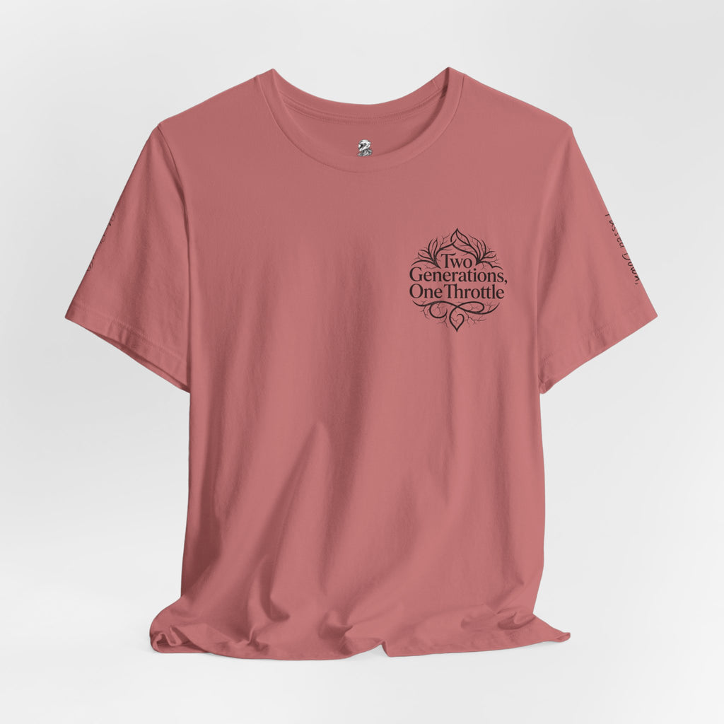 Two Generations One Hustle T‑Shirt — Motivational Family Hustle Tee