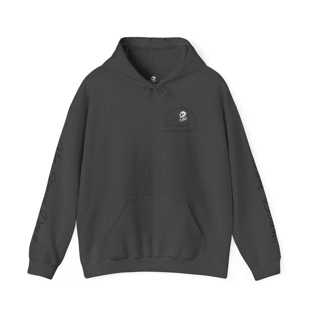 Two Generations One Throttle Hoodie | Motorcycle Mom Daughter Gift | Women Who Ride Sweatshirt | Biker Sisterhood Apparel | Passed Down Not Slowed Down