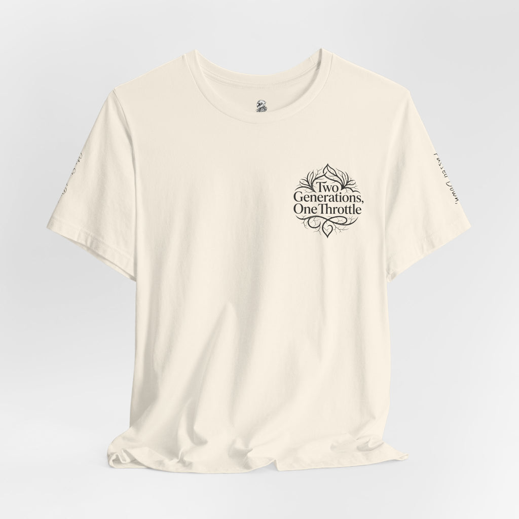 Two Generations One Hustle T‑Shirt — Motivational Family Hustle Tee