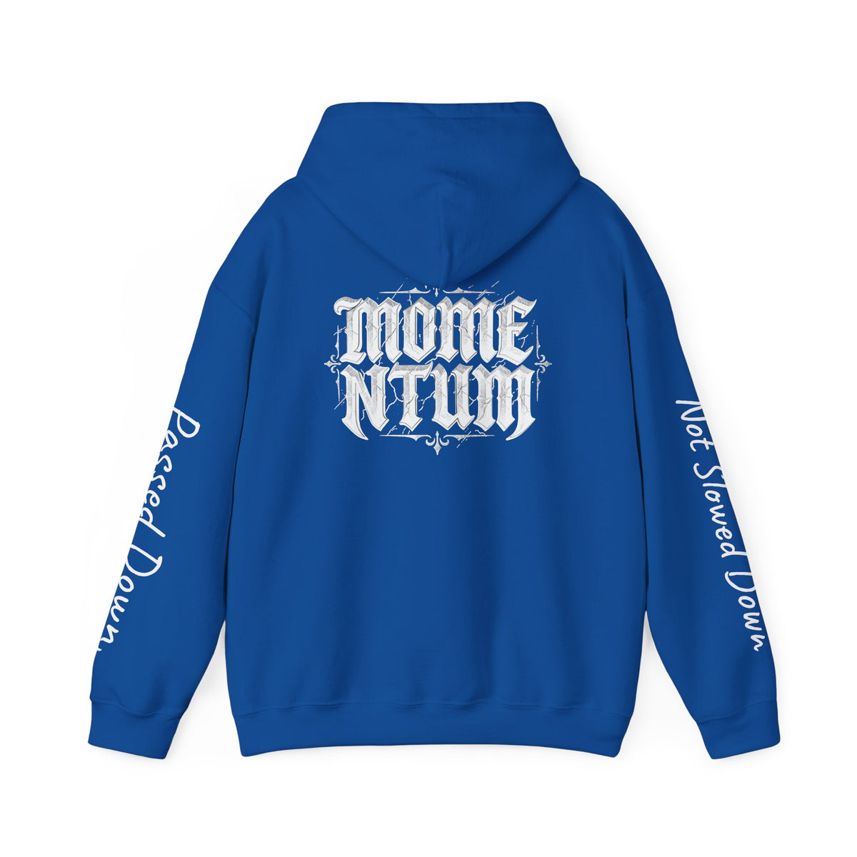 Momentum Hoodie | Motorcycle Brotherhood Sweatshirt | Passed Down Never Slowed Down | Biker Dad Son Gift | Men's Moto Streetwear Hoodie