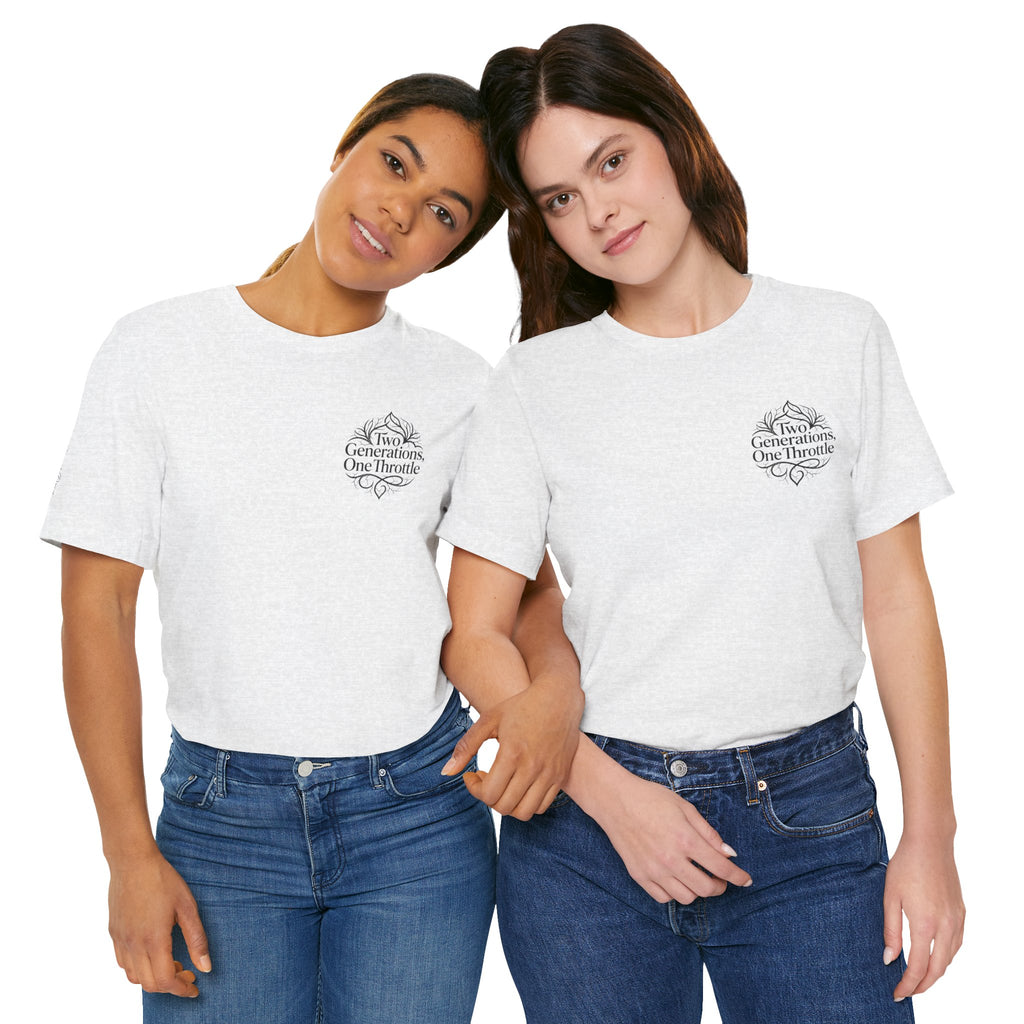 Two Generations One Hustle T‑Shirt — Motivational Family Hustle Tee