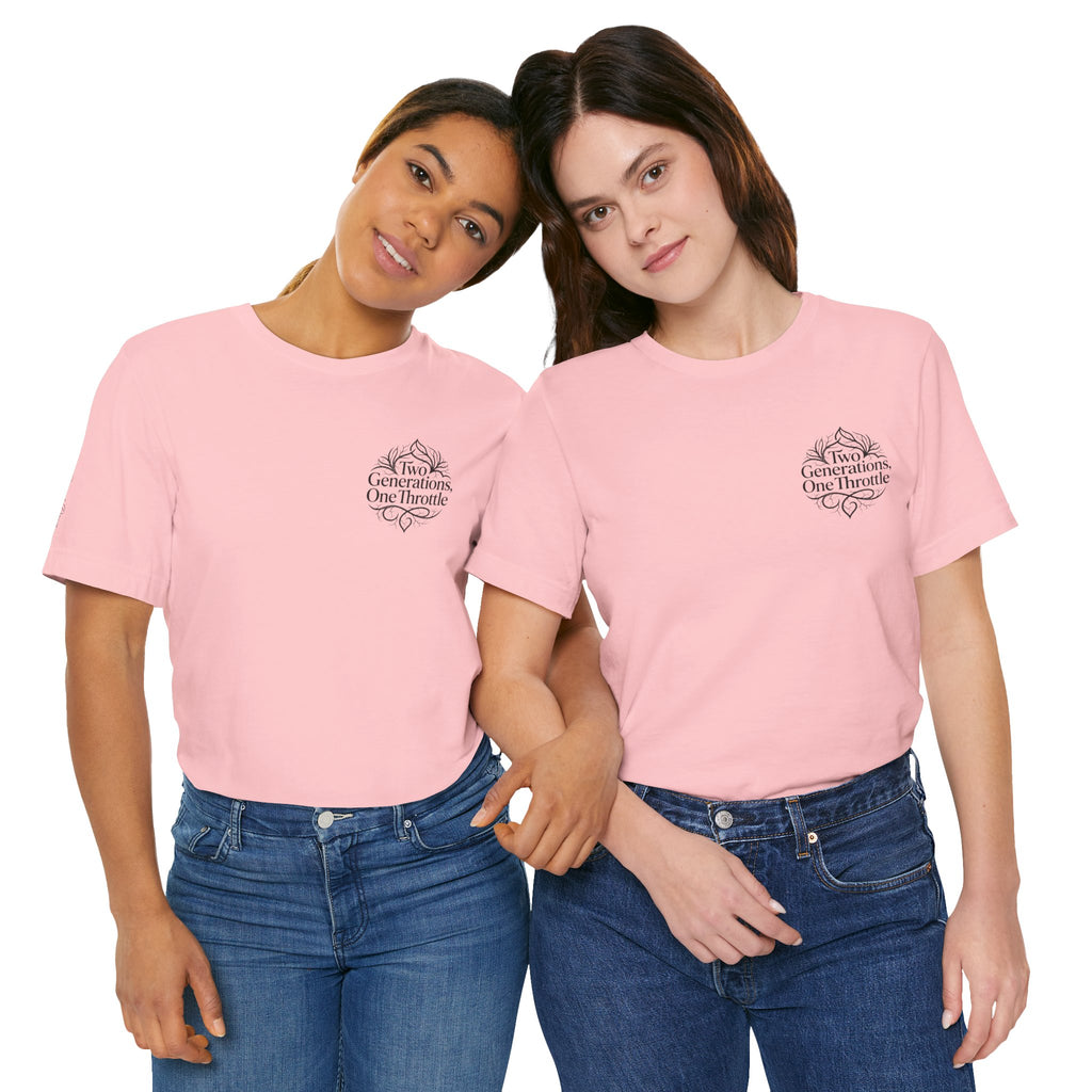 Two Generations One Hustle T‑Shirt — Motivational Family Hustle Tee