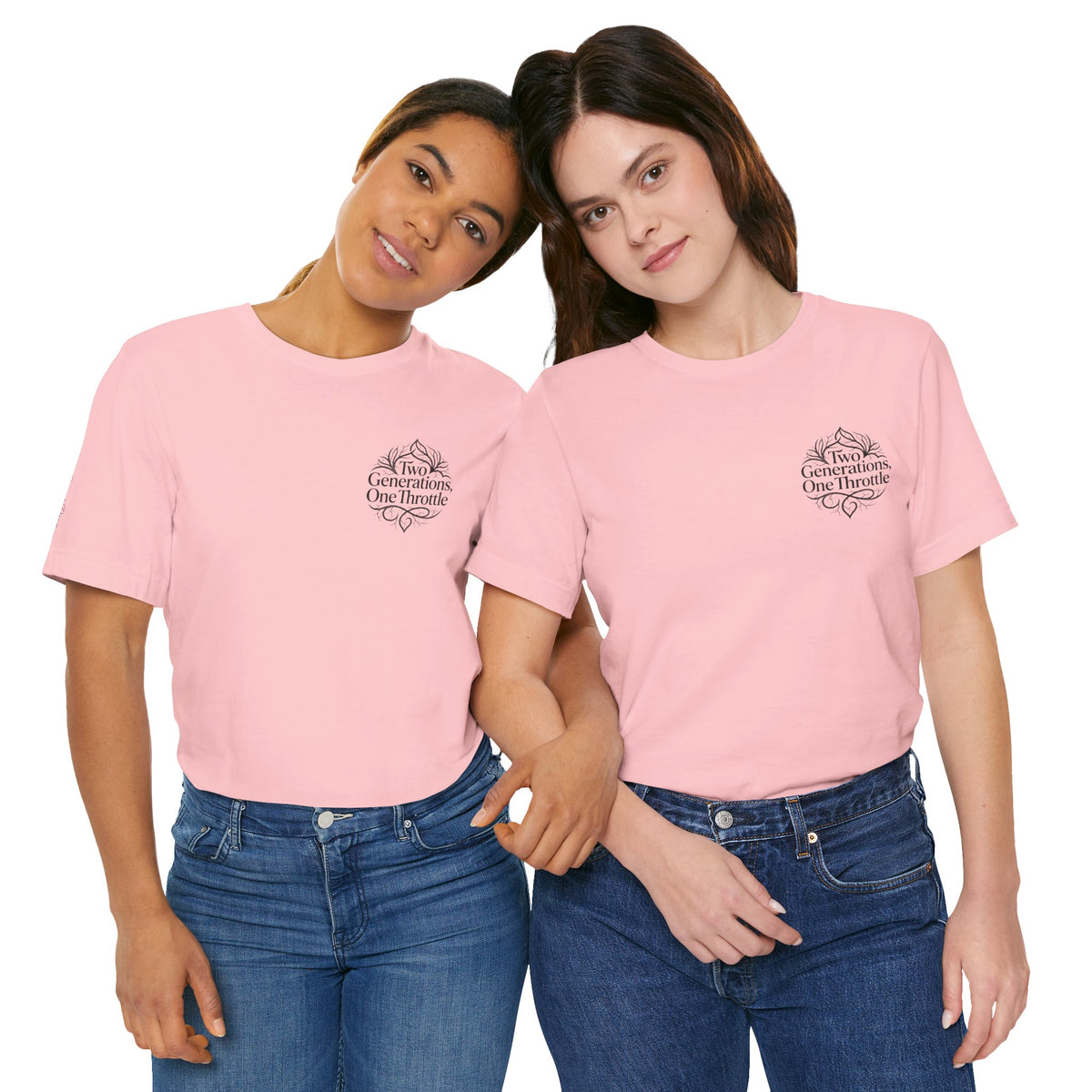 Two Generations One Hustle T‑Shirt — Motivational Family Hustle Tee