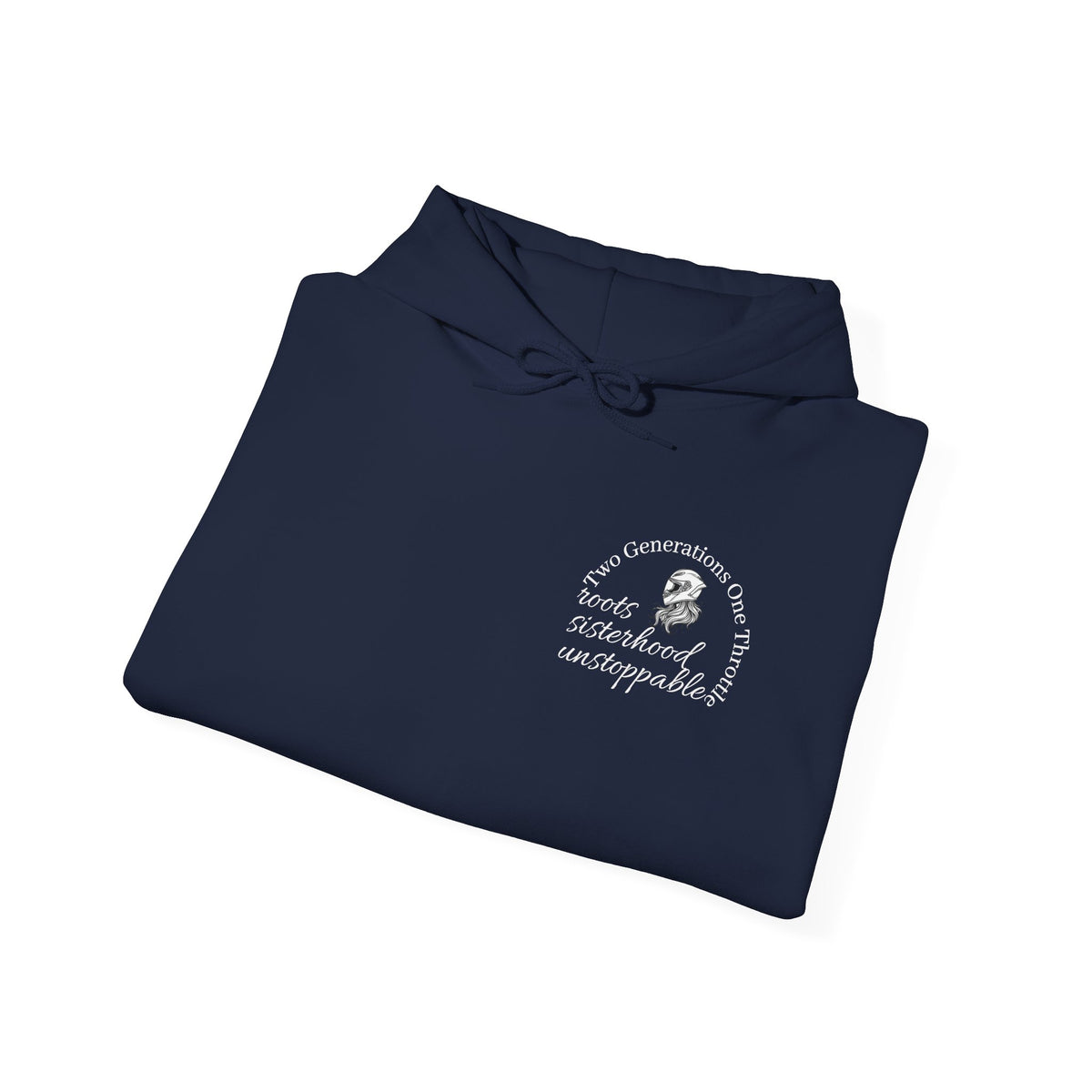 Copy of Two Generations One Throttle Hoodie | Motorcycle Mom Daughter Gift | Women Who Ride Sweatshirt | Biker Sisterhood Apparel | Passed Down Not Slowed Down