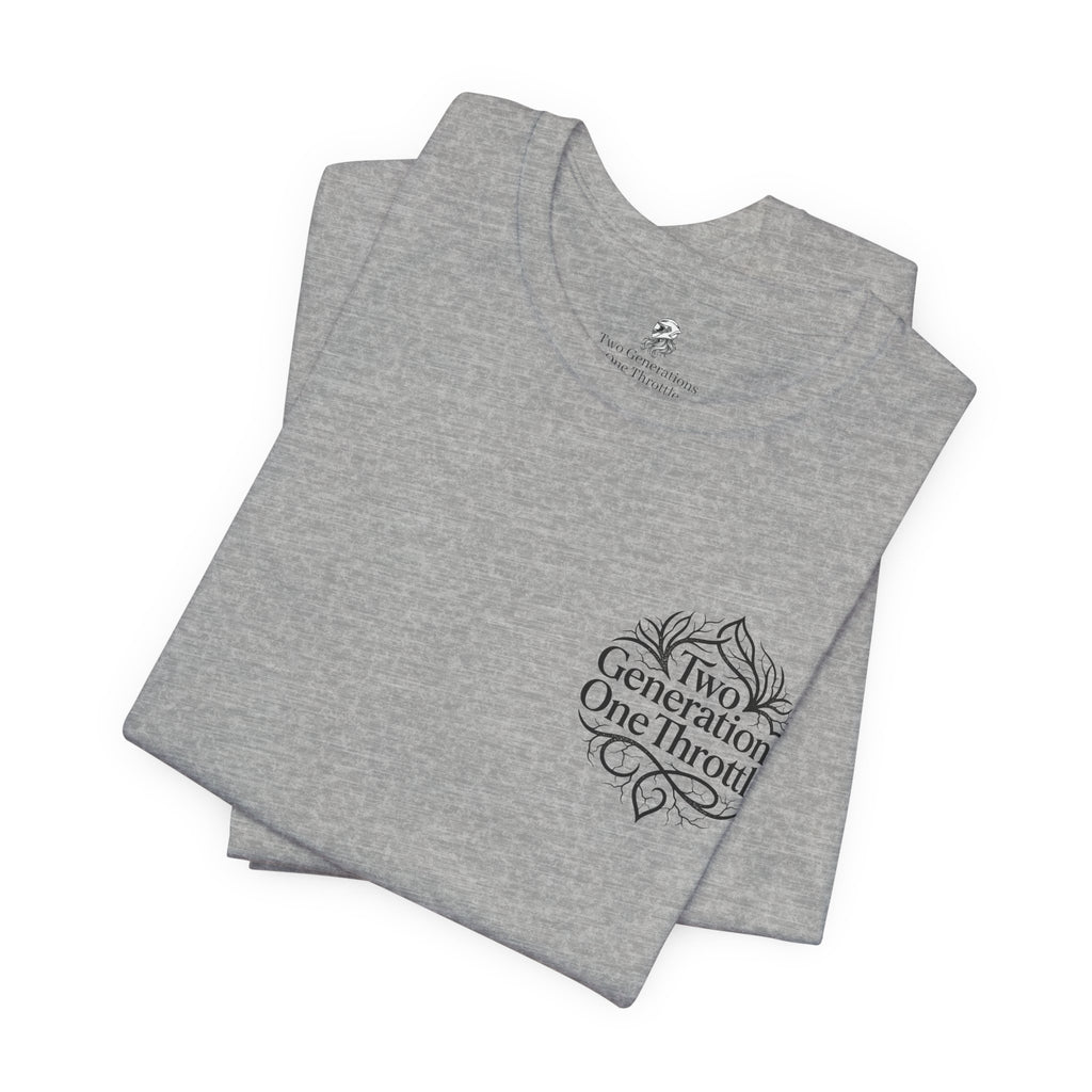 Two Generations One Hustle T‑Shirt — Motivational Family Hustle Tee